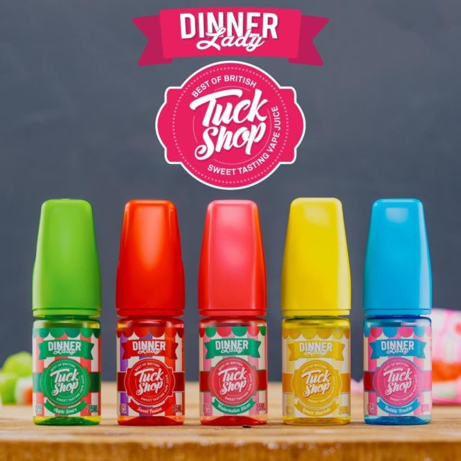 Review Of Tuck Shop Eliquid Range By Dinner Lady